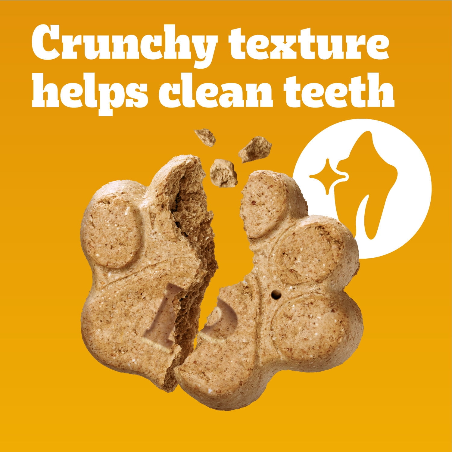 (4 pack) Pedigree Tasty Biscuits Large Dog Treats, Beef & Cheese Flavor, 24-oz Bag