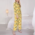 thumbnail image 3 of Naloa Cartoon Duck Pajamas for Women Set, Womens Pajama Sets, Lounge Sets for Women, 2pjs for Women-Small, 3 of 7