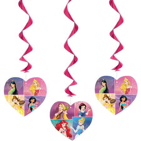 Princess Hanging - Disney Princess Hanging Decorations, 26 in, 3ct