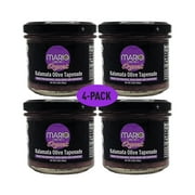 Mario Organic Olive Tapenade Spread with Kalamata Olives 3.5oz (4 Pack)