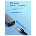 thumbnail image 2 of Tarjeta de Red Universal de 2500 Mbps, Adaptador con Cable USB C Tipo C Ethernet A RJ45, Convertidor USB 3.0 de 2,5 G, Tarjeta LAN S25 AC, 2 of 5