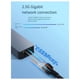 thumbnail image 2 of Tarjeta de Red Universal de 2500 Mbps, Adaptador con Cable USB C Tipo C Ethernet A RJ45, Convertidor USB 3.0 de 2,5 G, Tarjeta LAN S25 AC, 2 of 5