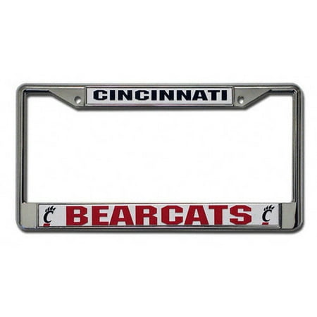 NCAA - Cincinnati Bearcats Chrome License Plate Frame