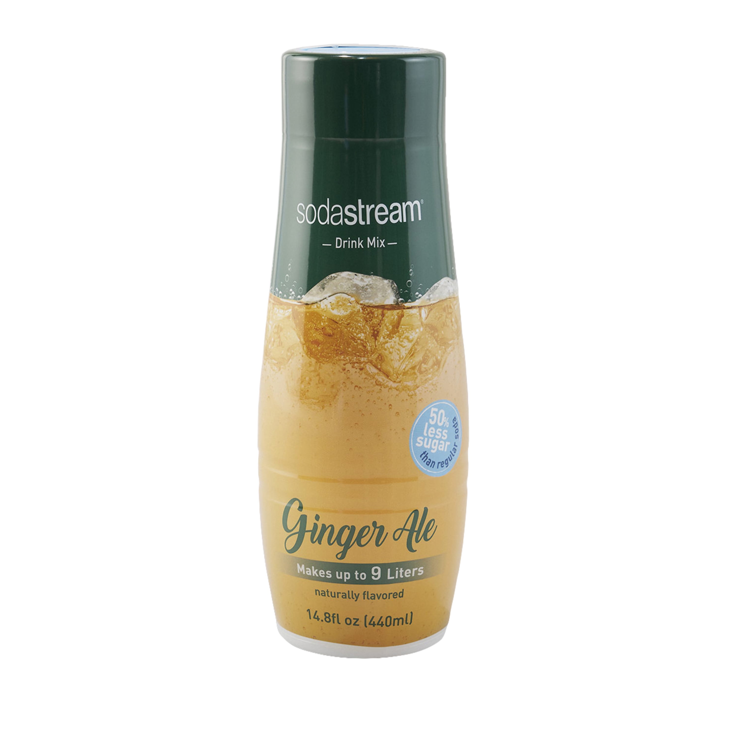 SodaStream Ginger Ale Flavor Sparkling Water Drink Mix, 14.8 oz Bottle