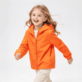 thumbnail image 3 of Samdudou Kids Lightweight Waterproof Rain Jacket - Toddler Boys Girls Softshell Hooded Raincoat Windbreaker Outdoor Hiking Travel Size 3-12, 3 of 10