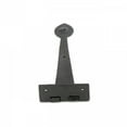 thumbnail image 4 of Renovator's Supply Black Wrought Iron Strap Hinge 10 3/16" Spade Tip Strap Gate & Door Hinges, 4 of 7