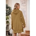 thumbnail image 4 of Vestido Sudadera Oversized PRETTYGARDEN Otoño 2025 Color Caqui Claro Talla M, 4 of 8