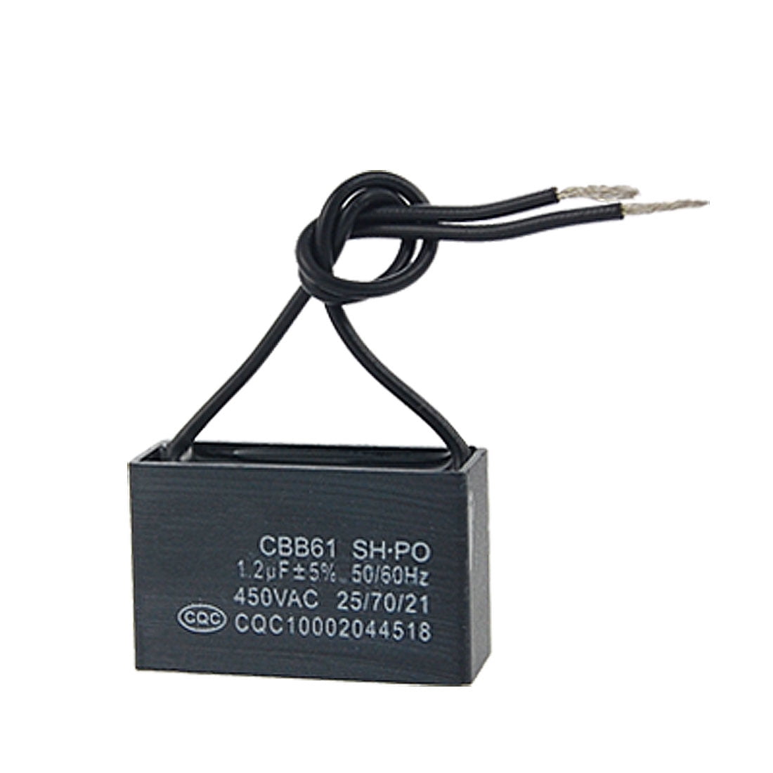 Unique Bargains 1 2uf Ceiling Fan Motor Run Capacitor Cbb61 450vac Unique Bargains 1 2uf Ceiling Fan Motor Run Capacitor Cbb61 450vac 2 Wire 50 60hz Com