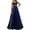 Blue, variant on Formal Dresses for Women Prom Dress Elegant Womens Casual Dress Off Shoulder Long Maxi Gown With Built In Bra Slim Fit Formal Evening Party Guest Wear