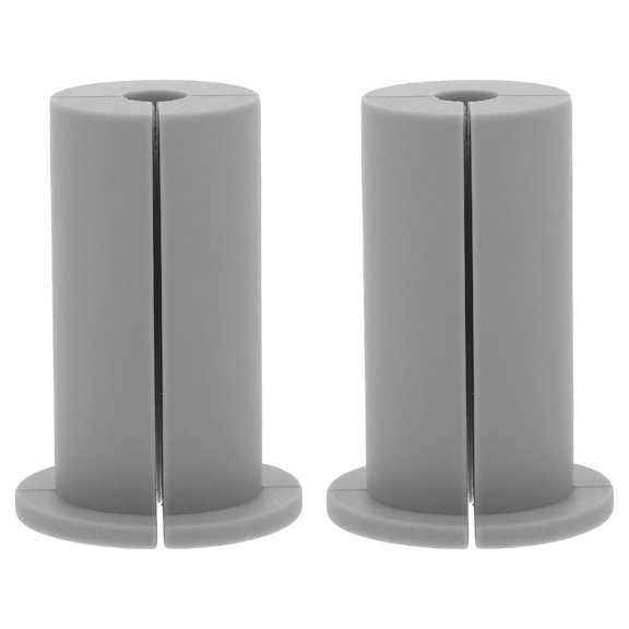 HOMEMAXS  2 Pcs Cable Kits Protector Wall Grommets Wire Connectors Concealer Grey