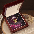 thumbnail image 6 of To Mom Message to Mother Inseparable Necklace, 6 of 20