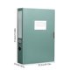 thumbnail image 3 of File Box Thickened Polypropylene Office Supplies Foldable A4 Retros-Style Document Box Plastic File Storage Box, 3 of 6