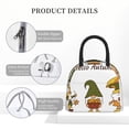 thumbnail image 4 of Haiem Hello Autumn Printed Lunch Bag Women, Lunch Box Lunch Bag for Women, Small Leakproof Cute Lunch Tote Large Capacity Reusable Insulated Cooler Lunch Container, 4 of 6