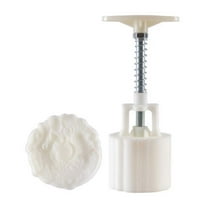 Mid-Autumn Festival 50g Mooncake Mold 3D Chinese Dragon Design Cookie Stamp DIY Moon Cake Mold