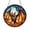 Acrylic 3.5 Inch, variant on Decorative Bat Faux Stained Glass Window Cling, Glossy Double Sided Translucent Wildlife Night Window Sticker for Living Room Bedroom