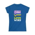 thumbnail image 4 of Love Wins Lesbian Gay Bisexual Transgender LGBT Pride Womens Shirts, 4 of 8