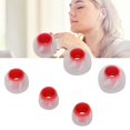 thumbnail image 3 of Earbud 6pcs Earphone Eartips Silicone Soft Noise Isolation 3 Sizes Replacement Earplugs for 4.5-6.5mm Sound Hole, 3 of 7