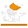 thumbnail image 3 of Fits 07-12 Santa Fe Front Hood Panel Assembly Primed Steel HY1230137 664000W000, 3 of 5