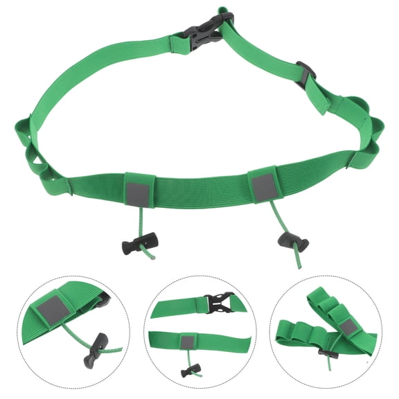 BESTYASH 2Pcs High Visibility Race Number Belt for Running Jogging Cycling with Elastic Waistband