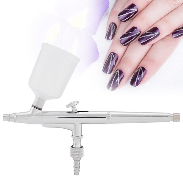 Paint Airbrush Kit, 0.2mm Copper Paint Art Set Airbrush Kit, Durable Painting for Cake Decorating
