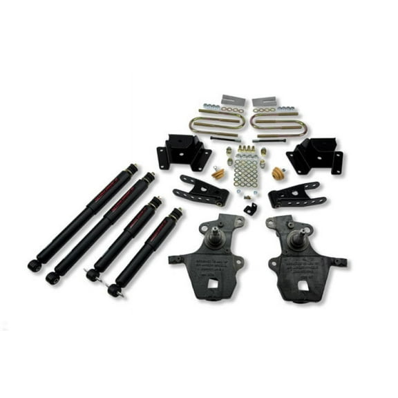 Belltech LOWERING KIT WITH ND2 SHOCKS Fits select: 2002-2003 FORD F150 SUPERCREW HARLEY DAVIDSON, 1999-2001 FORD F150 SVT LIGHTNING