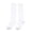 White, variant on Daznico Women's Knee High Socks Striped Stockings Soft Stretchable Over The Calf Socks for Comfort and Style