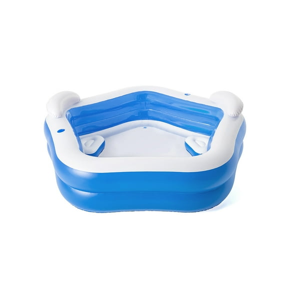 Alberca Inflable Familiar Descanso Pentagonal Bestway Plástico PVC Resistente 213 cm