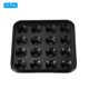 thumbnail image 3 of Bandeja para bolas de billar Uxcell, soporte para bolas de billar, bandeja de almacenamiento para mesa de billar 16 bolas, negra, 2 paquetes, 3 of 6