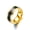 Gold-color, variant on Health Monitoring Rings with Innovative Temperature Change Feature Waterproof Jewelry Stainless Steel Finger Accessory