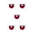 thumbnail image 1 of Delantal de poliéster Injueey Reemplazo de cocina color sólido con bolsillo Vino rojo, 1 of 6