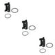 thumbnail image 4 of Eigraketly Clip de placa Soporte de número Soporte de tarjeta Estabilizador de banda Mano de obra Tamaño compacto Instalación práctica Type1 NO1, 4 of 6