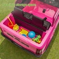 thumbnail image 2 of Xuanlur 24V 160W Licensed Dodge RAM 2500 Ride on Toy for Big Kids, 2 Seater Ride On Car with Remote Controll, Ride on Truck w/4-Wheel Suspension, Storage, Dual-Speed Modes, Soft Start & Stop (Pink), 2 of 7