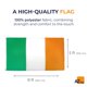 thumbnail image 2 of Bandera AZ FLAG Ireland, 250 x 150 cm, poliéster 100D, con ojales, 2 of 6