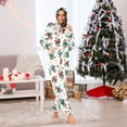 thumbnail image 5 of joogoo Christmas Candy Cane Bows Unisex Adults Onesies Pajamas Jumpsuits L, 5 of 7