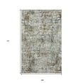 thumbnail image 4 of HomeRoots 515974 10 x 14 ft. Abstract Distressed Area Rug, Gray, 4 of 8