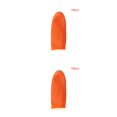 thumbnail image 1 of QualitChoice 100pcs Non -slip Fingertip Gloves Latex Orange Waterproof Breathable Anti -static Fingertip Gloves 2Set, 1 of 6