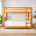 thumbnail image 1 of Litera Individual Madera Resistente Diseño Clasico escalera Reinicia 21 Muebles, 1 of 6