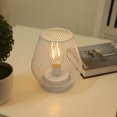 thumbnail image 2 of Paquete de 2 linternas LED de jaula de metal con pilas, luz de acento inalámbrica con elegantes bombillas LED para bodas, fiestas, para interiores y exteriores, color negro ACTIVE Biensenido a ACTIVE, 2 of 4