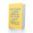 thumbnail image 2 of Artery8 Birthday Card Have Quiet 21st Said No One Fun Funny Happy Joke Humour Her Woman Sister Friend Girlfriend Greeting Card, 2 of 3