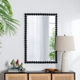thumbnail image 3 of Tcbosik 24" x 36" Mirror Wall Mounted, Rectangle Bathroom Mirror for Living Room, Entryway, Hallway, Black, 3 of 8