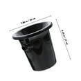 thumbnail image 2 of Minkissy Wine Spittoons Black Plastic 3Pcs for in Exhibitions, 2 of 6
