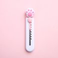thumbnail image 1 of 9.2cm Cute Retractable Utility Knife Paper Cutter Letter Opener Portable Safety Locking Blade Pocket Craft Office School SupplieCN He Qiyong unisex, 1 of 2