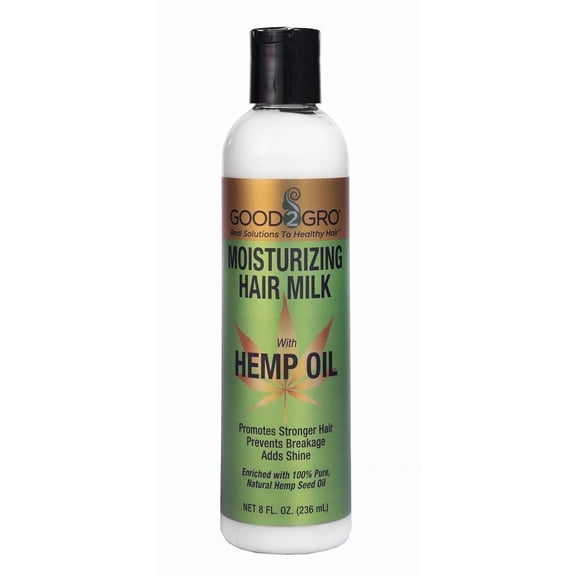 GOOD2GRO Moisturizing Hair Milk - 8oz | Adds Shine, Conditions, Restores & Repairs | De-Frizz & Anti-Breakage Formula for All Hair Types | Vegan & Cruelty-Free
