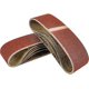 thumbnail image 2 of Bandas de lija de tela 25 piezas 610 x 100 mm Mixpack (5 x grano 40/60/80/120/180 cada una) para lijadoras de banda Juego de bandas de lija de papel de lija, 2 of 5