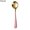 Pink B, variant on Joernso Soup Spoons Anti-rust Easy to Clean Stainless Steel Colorful Multi-purpose Dinner Spoons for Kitchen