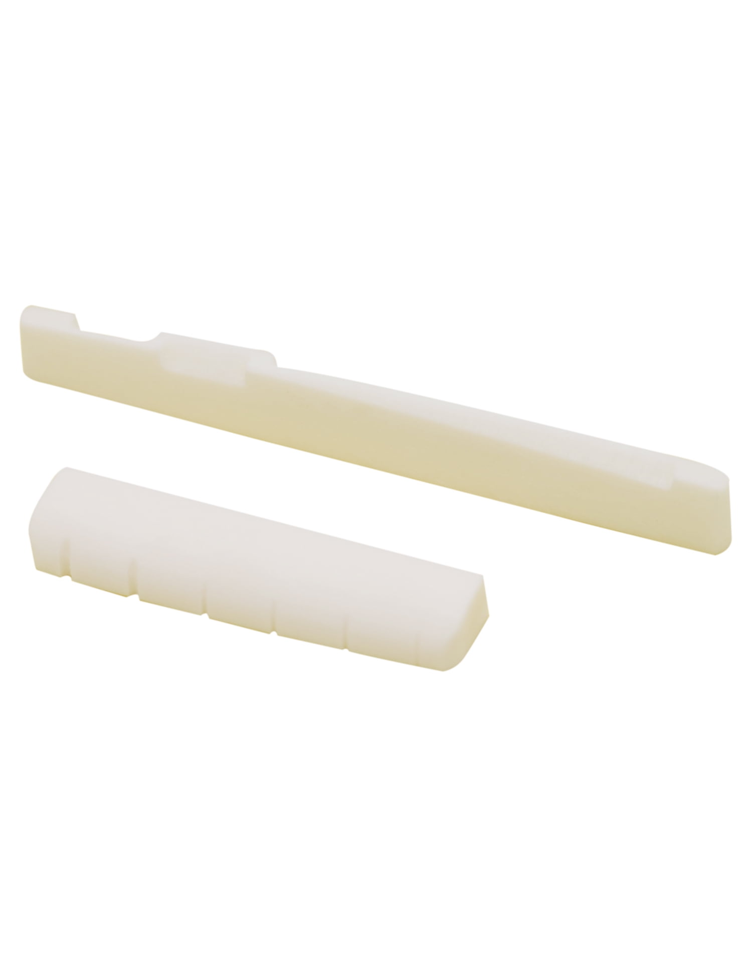 Metallor Acoustic Guitar Nut and Saddle Bone Nut and Saddle 6 String Pre Slotted White
