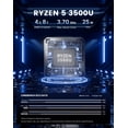 thumbnail image 3 of Mini PC origimagic Ryzen 5 8 GB RAM 256 GB SSD WiFi 5, 3 of 9