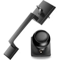 thumbnail image 1 of Front Door Handle Exterior/Interior Front Entry Handleset with Door Knob Passage Keyless Entry Door Lock Reversible for Left & Right Handed Door | Matte, 1 of 6