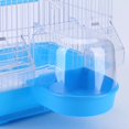 thumbnail image 4 of Bird Bath Small Bird Bath Easy to Clean Transparent Bird Bathtub Convenient Bath Bathroom for Small Birds Parrot Cage, 4 of 8