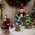 thumbnail image 6 of ZPAQI Glowing Mini Christmas Tree Light Up Tabletop Ornament Home Decoration Supplies, 6 of 21